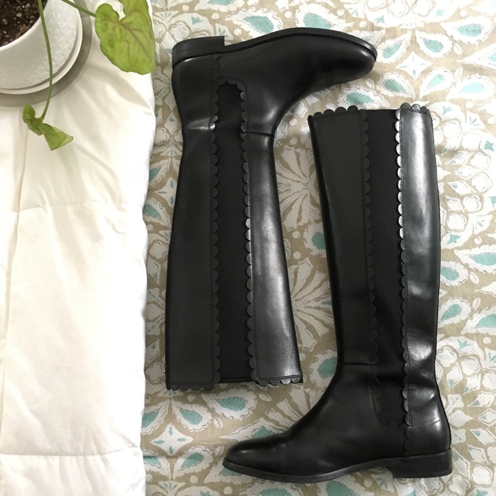 kate spade Rare Black Rayna Boots